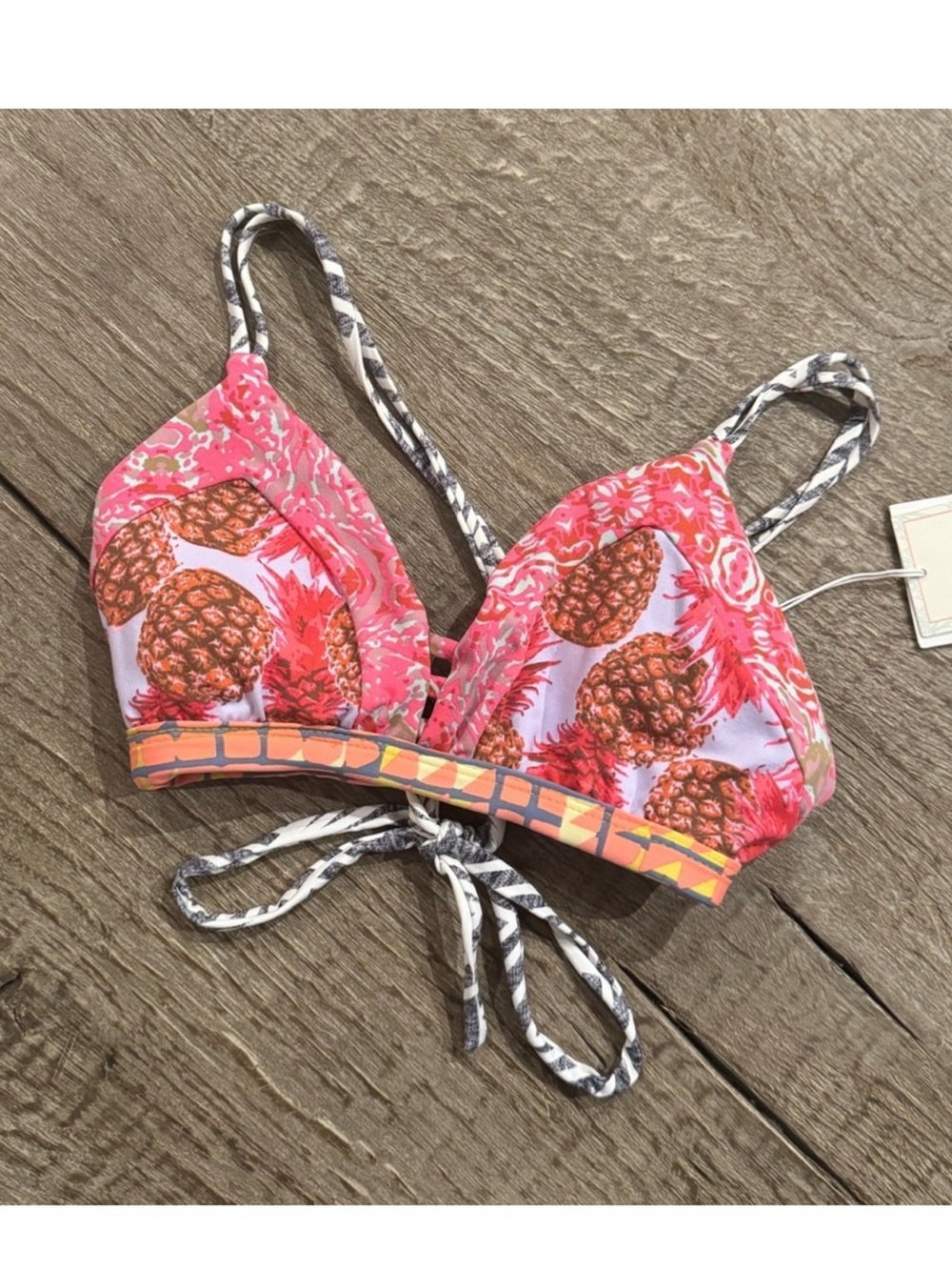 🌠 (TOP) Maaji Walk This Way Reversible Bikini Top. - Picture 5 of 7